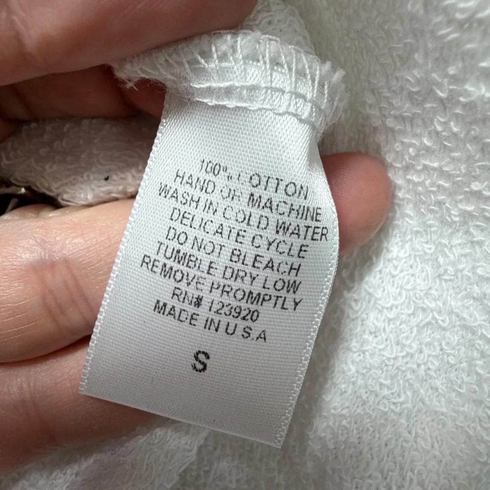LAMade White Sweatshirt Small